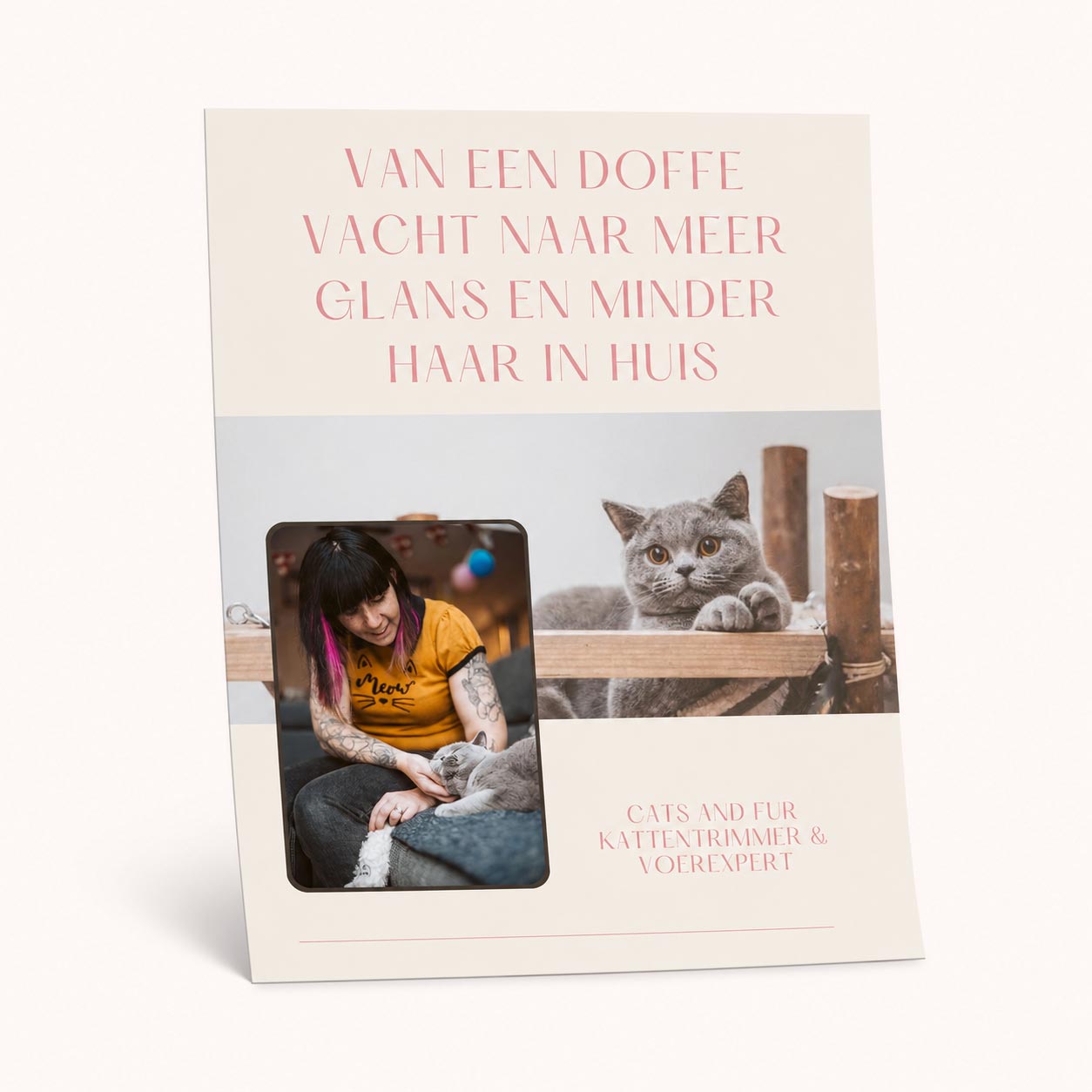ebook vacht herstel methode Marijke Taelman Cats&Fur
